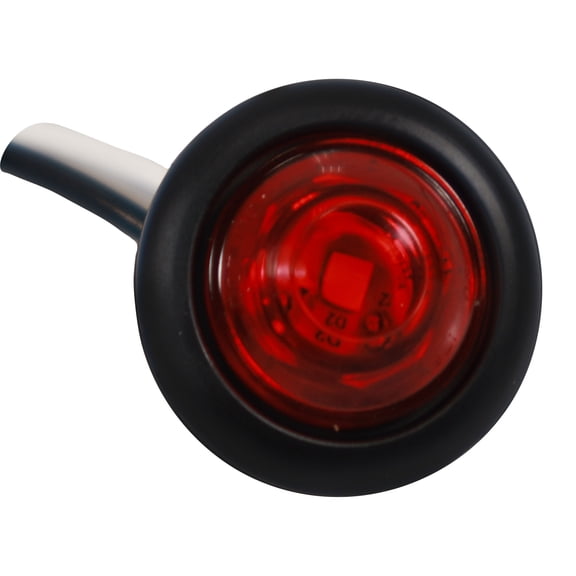 Peterson Manufacturing V177R 3/4 Inch PC-Rated Clearance & Side Marker Light, Red