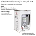 thumbnail image 4 of Kit de Instalación Eléctrica para Minisplit IUSA 30 A Gris, 4 of 4