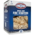 thumbnail image 5 of Kingsford Quick Light Fire Starter Rolls - Odorless, All Natural, Water-Resistant - 32 Pack, 5 of 7