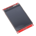 thumbnail image 2 of 3.2 Inch TFT with Touch LCD Module 240X320 DOTS Interface SPI Driver IC ILI9341,1 x 3.2-inch display 1 x touch pen (color random, Cannot be chosen the specific color.),red, 2 of 8