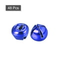 thumbnail image 3 of 8mm Jingle Bells Craft Bells Carbon Steel Electroplating Dark Blue 48 Pack, 3 of 5