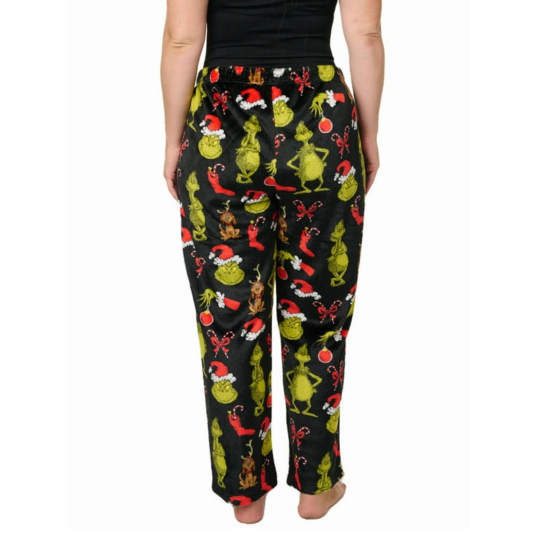 The Grinch Lounge Pajama Pants Plush Womens Women s Plus