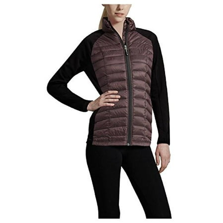 32 Degree Ultra Light Down Soft Shell Jacket - Eggplant/black