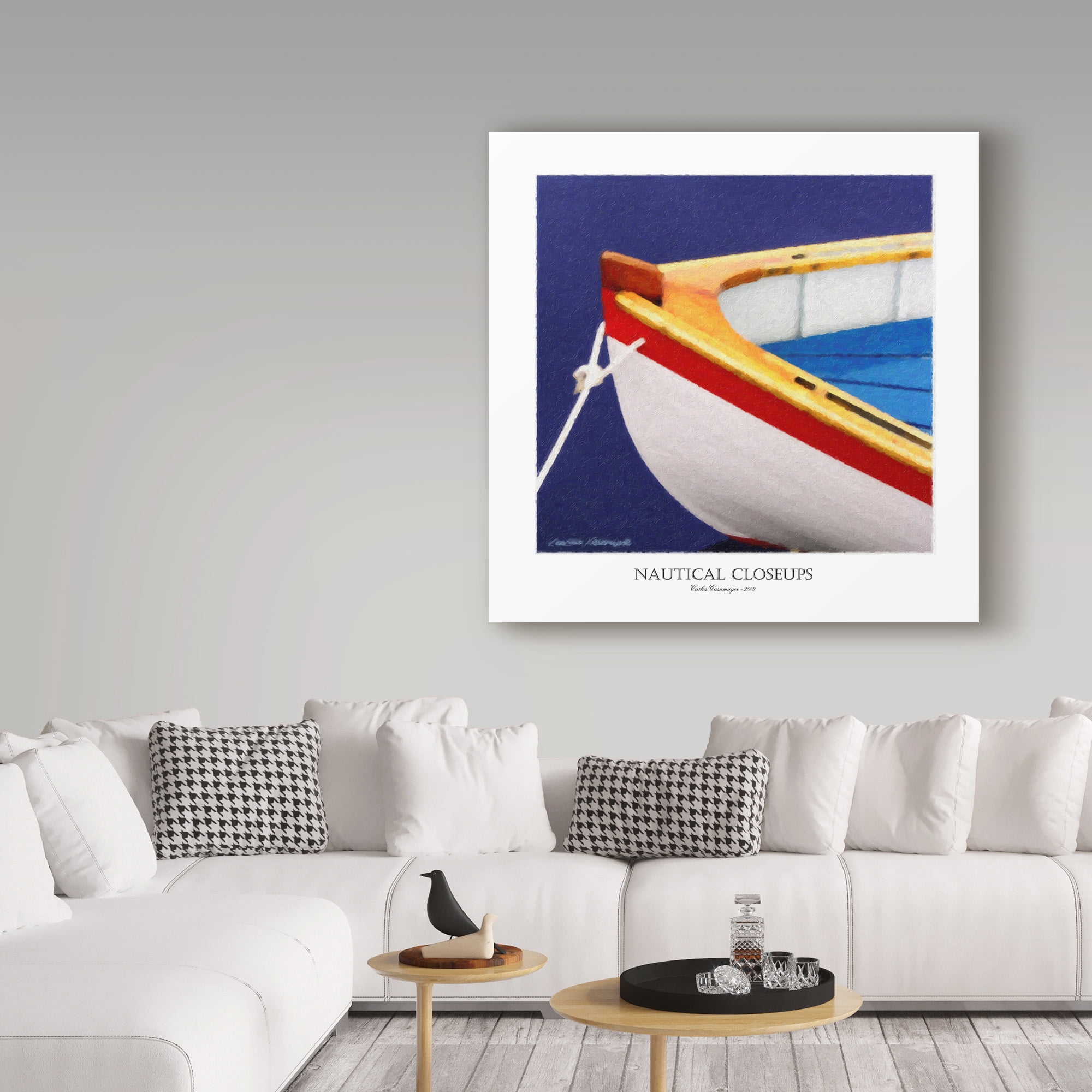 Trademark Fine Art 'Nautical Closeups 7' Canvas Art by Carlos Casamayor