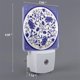 thumbnail image 2 of Fotbe Blue And White Porcelain Pattern Luz Nocturna LED, Luz de Noche con Sensor de Luz Natural de Anochecer a Amanecer, Se Enchufa a la Pared, Blanco Cálido 0.5W-US, 2 of 7