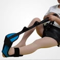 thumbnail image 3 of Xingzhi Yoga Stretching Strap Calf Leg Stretcher Tendonitis Band for Exercise Blue, 3 of 5