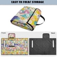 thumbnail image 6 of Whosucclay Rabbit Easter Egg Pattern Club Car Seat Covers Golf Cart Seat Cover, 4 Pockets Golf Cart Seat Blanket for Icon 2 Passenger Golf Carts Club Cars, 6 of 9