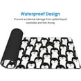 thumbnail image 4 of Cute Penguin Gaming Mouse Pad Penguins Large Mouse Pad (31.5x11.8 Inch) Non-Slip Rubber Base Large Desk Mat Desk Protector for Home Office Gaming Work, 4 of 6