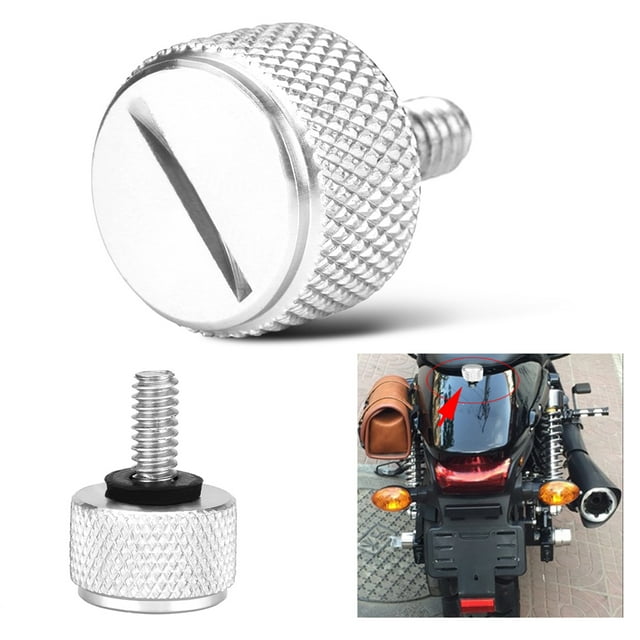 Tornillos de Perno de Asiento de Motocicleta Tornillos de Montaje de Perno de Asiento de Motocicleta Tornillos de Montaje de Asiento de Motocicleta de Aluminio Anodizado 5 ANGGREK Otros