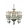 thumbnail image 1 of Elegant Lighting Aurora 26" 8 Light Chandelier in Chrome, 1 of 1