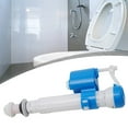 KDJ G1/2 Bottom Inlet Toilet Cistern Fill Valve Height Adjustable Water