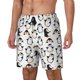 thumbnail image 1 of Fotbe whiter cute penguin Traje de Baño para Hombre – Shorts de Natación de Secado Rápido con Forro y Bolsillos-Large, 1 of 6