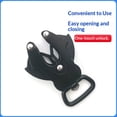 thumbnail image 3 of 3 Pcs Frog Clip, Heavy-Duty Dog Leash Clasp, Quick Release/Locking Tactical Frog Clip, Replacement Clasp for Dog Leash, 360 Degree Swivel Buckle (Small (Square)), 3 of 5