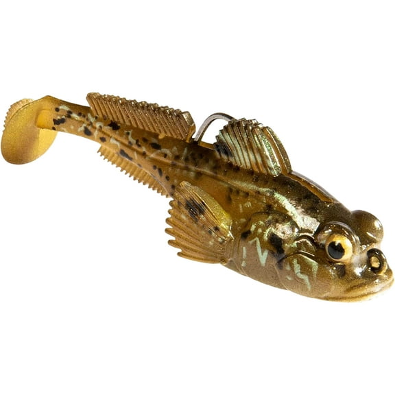 Z-Man Gobius 3" Swimbait 1/2 oz Natural Goby