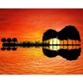 thumbnail image 3 of Cuadros Decorativos Guitarra paisaje pared arte pintura al óleo por número Kit póster hogar lienzo arte pintura JShteea Nuevos Originales, 3 of 9