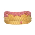 thumbnail image 2 of Rocae Pink Ice Cream for Sweatbands Sports Headband for Men and Women,Fashion Sweat Bands Headbands for Running,Cycling,Football, Yoga, Fitness, 2 of 9