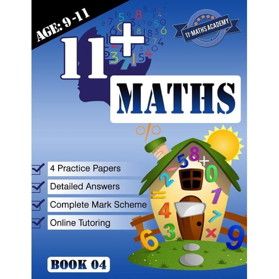 Eleven Plus Maths: 11+ Maths Practice Papers Book 4 (Age 9-11) (Paperback)
