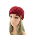 thumbnail image 3 of Winter Headbands For Women Soft Knit Ear Warmers Thick Lined Head Wraps Cozy Cold Weather Accessories Yoga Running Fitness, 3 of 3
