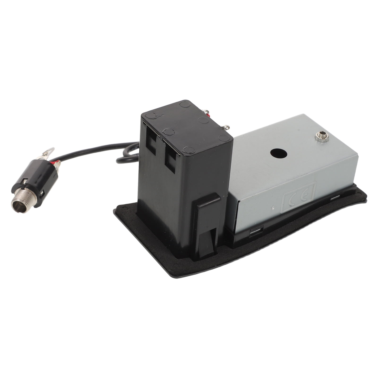 ETHZZLE 1Set Piezo Pickup System Black Acoustic Guitar Preamp with Effortless Operation and High Accuracy