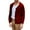 Red, variant on Vedolay Men's Cardigan Sweater Winter Long Sleeve Cardigan Cover Up Brown,3XL