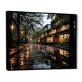 thumbnail image 2 of Designart "Winter Photo Of A College University" College & University Buildings Floater Framed Wall Art Prints, 2 of 5