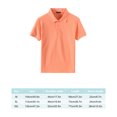 thumbnail image 4 of Jumpingount Camiseta de algodón con solapa para hombre, Tops para hombre adulto, ropa de Golf con botones de manga corta, ropa informal de ocio para Camisetas METRO, 4 of 6