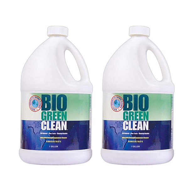 Bio Green Clean 1 Gallon Industrial All-Purpose Cleaner Containers, (2 ...