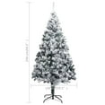 thumbnail image 4 of vidaXL Artificial Pre-lit Christmas Tree with Ball Set Green 240 cm PVC, 4 of 5