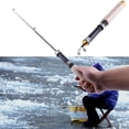 thumbnail image 3 of Kuymtek 60 Cm Portátil Telescópico Invierno Pesca en Hielo Caña Pescar Aparejos Giratorios, 3 of 8