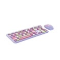 thumbnail image 1 of MOFII 1 Set Wireless Keyboard Colorful Mute 2.4G 1600DPI Optical USB Mouse Computer Accessories for Office - Purple, 1 of 5