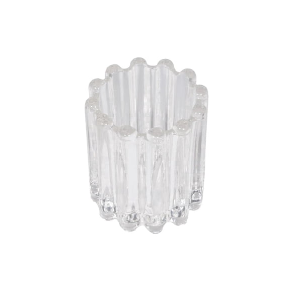 Alice Lane Remi Reeded Votive - Clear