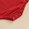 thumbnail image 7 of Okbabeha Chirstmas Baby Girl Boy Clothes Outfits 0 3 6 9 12 18 24Months Newborn Long Sleeve Bubble Romper Sweatshirt Onesie, 7 of 7
