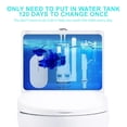 thumbnail image 3 of Fiudx Limpiador de Inodoro, Dispensable Automático de Líquido Azul, Microporoso Ambientador de Larga Duración, Potente Limpiador de Manchas, Eliminador de Olores para Baño, Uso Doméstico, Suministro, 3 of 4