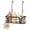 Bronze-1 tier, variant on Shower Caddy Hanging Organizer - Over the Door Shower Caddy with Soap Holder, 11 Hooks, 2 Installation Ways, Stainless Steel Rustproof Bathroom Organizer, Black