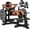 Black, variant on HeeH Hip Thrust Machine Glute Bridge: Heavy Duty Butt Muscle Building and Shaping Exercise Equipment with Adjustable Footboard Workout Home Gym 880LBS Red