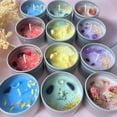 thumbnail image 4 of Xiao Hua Velas perfumadas, velas para el hogar, velas de aromaterapia, velas decorativas, velas para reuniones familiares, velas festivas, regalo de cumpleaños para amigos, regalo de Navidad (rosa), 4 of 4