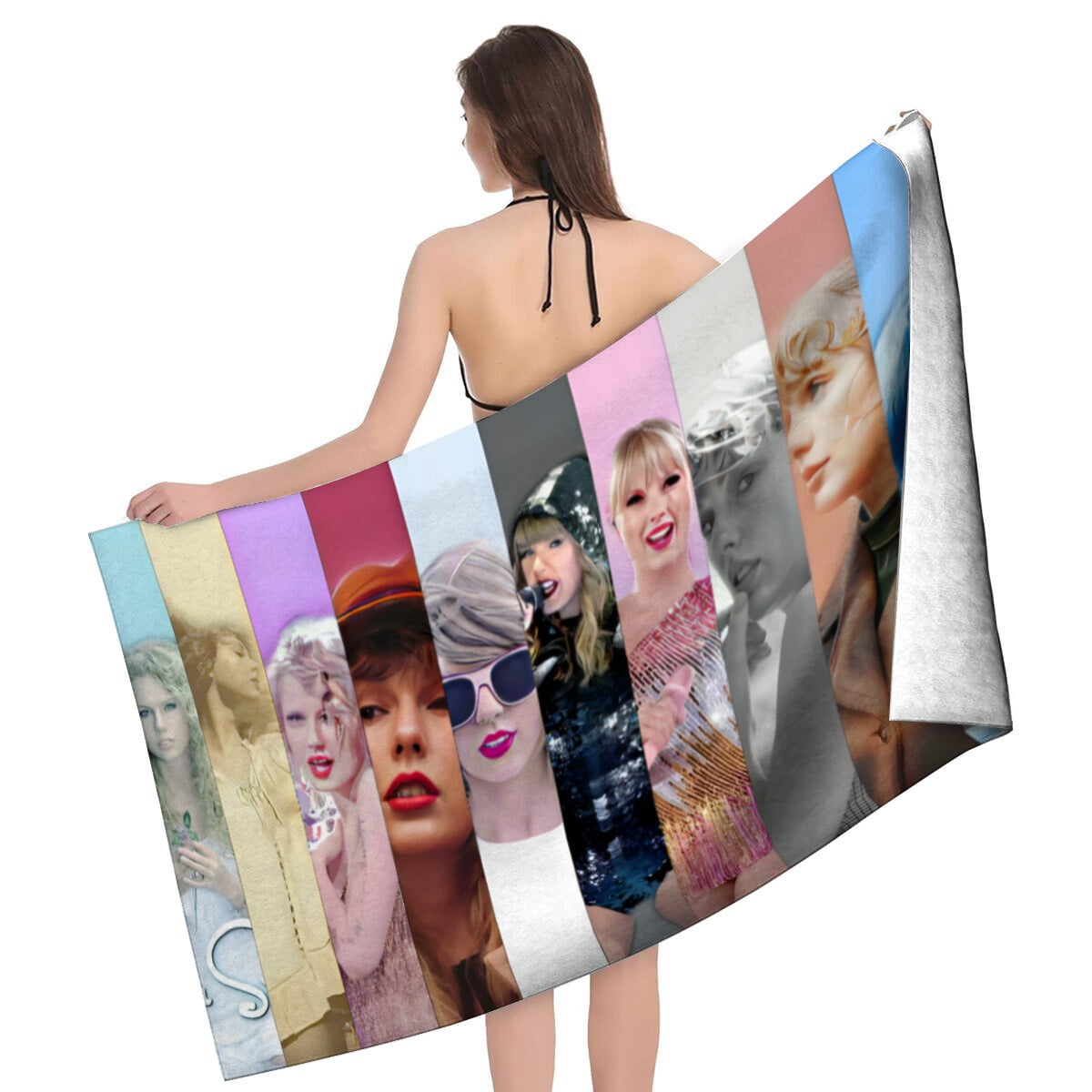 SWIFT Gifts Beach Towel for Women Girl Birthday Inspired Fan Bath Outdoor Music Lover