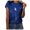 ZWenDA01_Blue, variant on WEIWEN Womens T-Shirts Black Graphic Tees Short Sleeve Crew Neck Dragonfly T Shirts for Women Casual Comfy Basic Tops Ladies Tshirts (Black, L)
