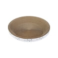 thumbnail image 2 of FastXmas Cat Scratcher Cardboard, Oval Cat Scratch Pad Bowl Nest for Home, 360° Scratchable Design Cat Scratching Board Corrugated Lounge Cat Bed, Furniture Protector for Couch 13 Inch, 2 of 6