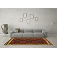 thumbnail image 3 of Ahgly Company Indoor Rectangle Oriental Brown Traditional Area Rugs, 2' x 5', 3 of 4