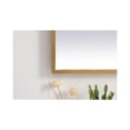 thumbnail image 6 of Elegant Decor Pier 27x36 inch LED mirror with adjustable color temperature 3000K/4200K/6400K in brass, 6 of 10