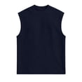 thumbnail image 3 of Guluxicc Tank Tops for Men Classic Fit Everyday Wear Solid Crew Neck Sleeveless Shirts Summer Casual Outfit, 3 of 8