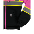 thumbnail image 3 of Buffalo Outdoors Workwear Women's Hi Vis Safety Pink Hooded Sweatshirt, Pink 2XL, 3 of 4