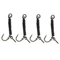 thumbnail image 2 of 4pcs Aparejos de Pesca Ronnie Sunnimix sin rebaba 08 08 Anzuelos de pesca, 2 of 8