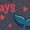 Heather Navy, variant on I Whale Always Love You Funny T-Shirt