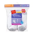 thumbnail image 2 of Hanes Women's No Show Socks, Athletic Full Cushion, 10-Pack, Size 5-9, 2 of 7