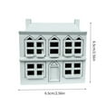 thumbnail image 5 of Sinyiin Decorative Mini House Model For Kids' Rooms And Shelf Windowsill Decors, 5 of 9