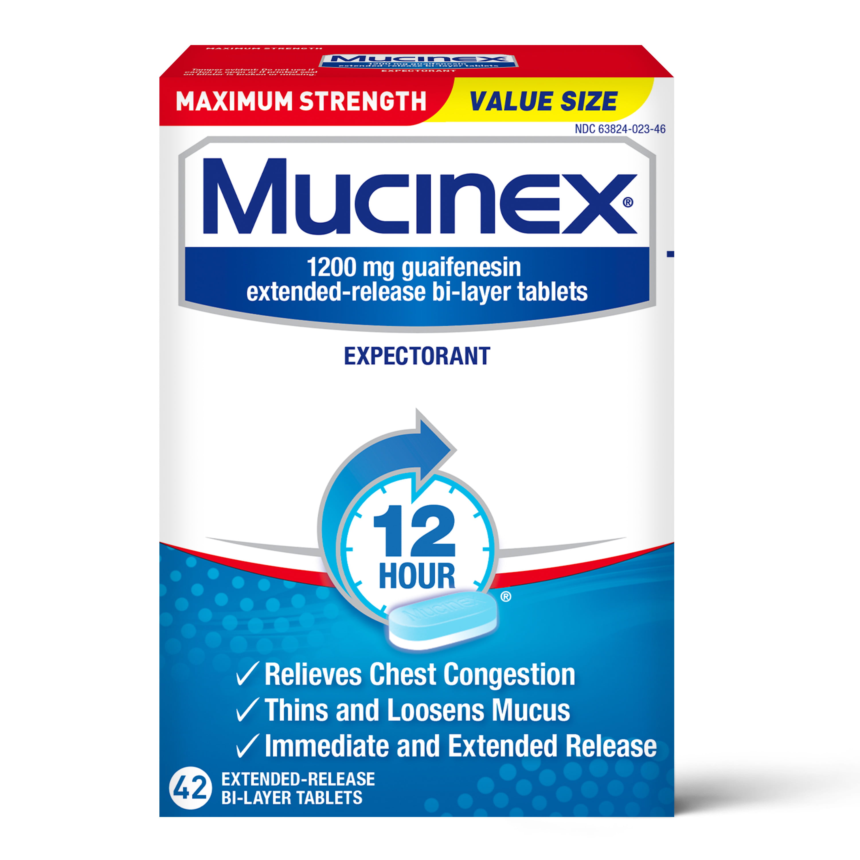 mucinex congestion maximum strength expectorant chest tablets hour flu cold walmart dm medicine target hcakni relief
