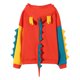thumbnail image 2 of Puntoco moda mujer Casual estampado manga larga empalme dinosaurio sudadera tops Puntoco Puntoco-3040, 2 of 7