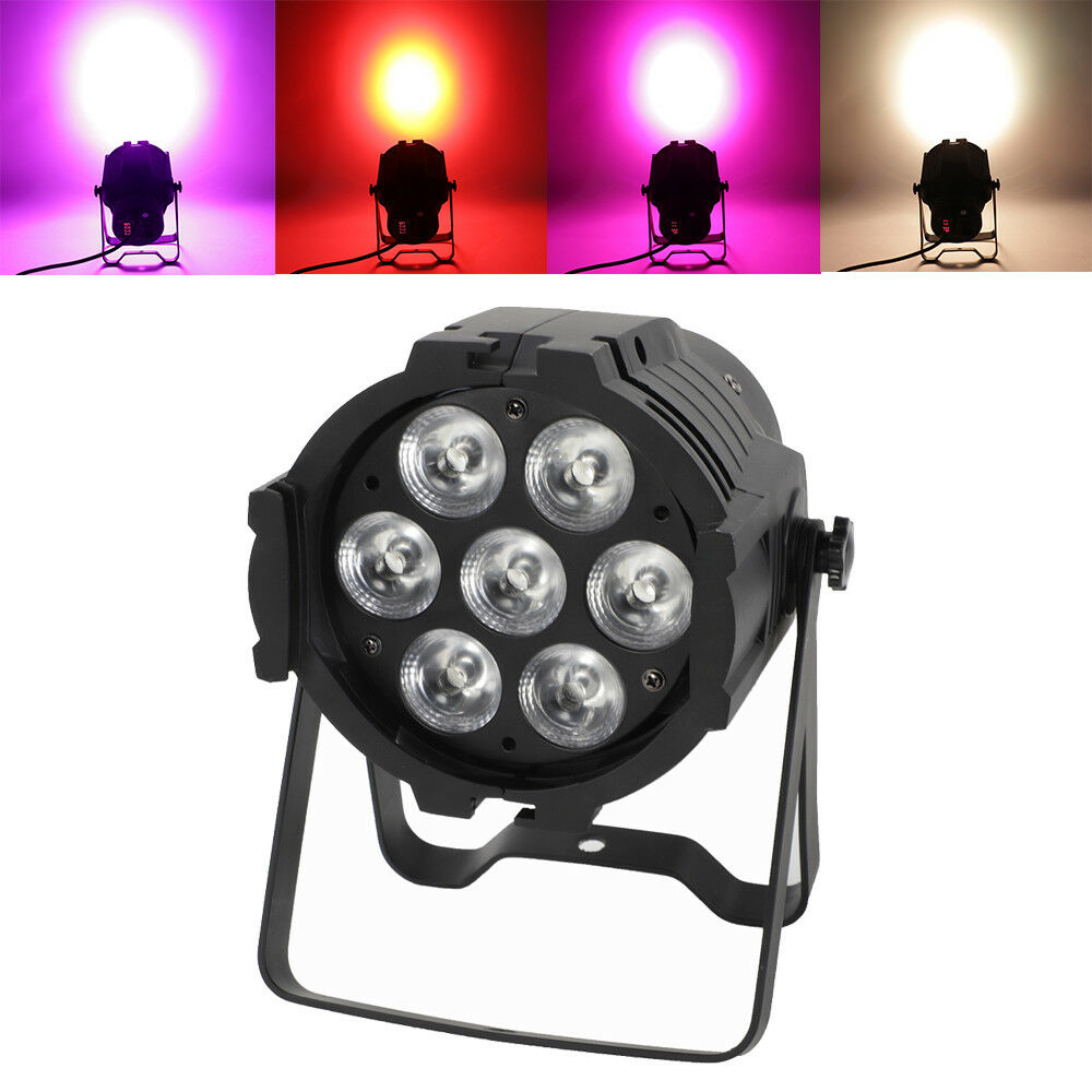 4in1 7 LED Auto/Sound/DMX Colorful Lighting DJ Bar Party Stage Light Lamp